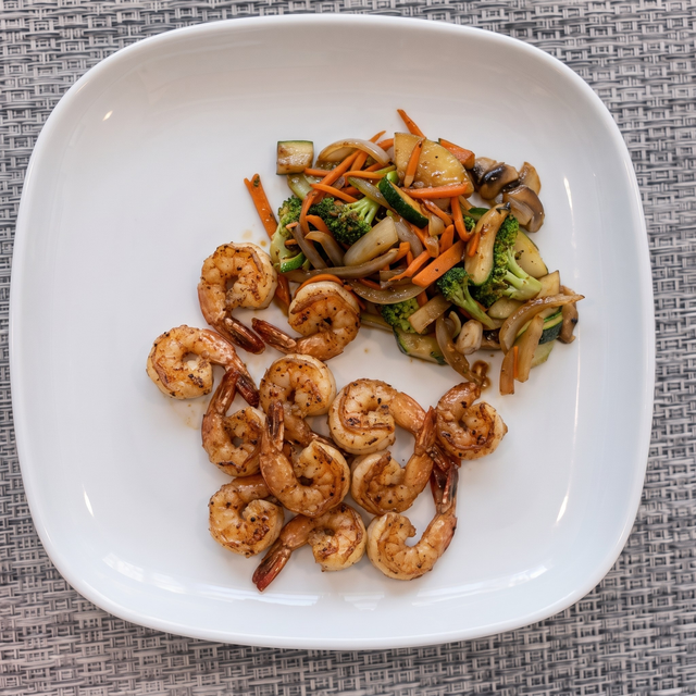 Hibachi Shrimp.