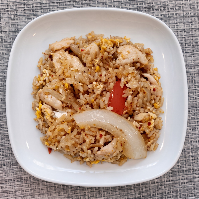 Crazy Crab Fried Rice.